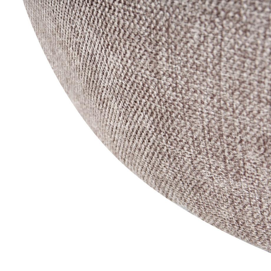 Beliani Banc rembourré en Tissu Minimaliste ASHTON  
