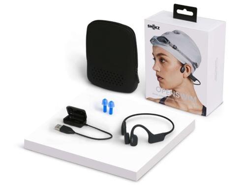 Shokz  Shokz OPENSWIM Kopfhörer Kabellos Nackenband Sport Schwarz 