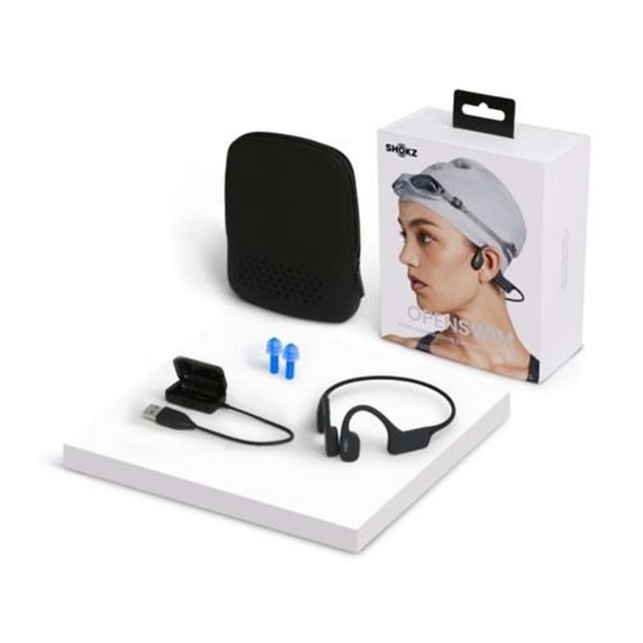Shokz  Shokz OPENSWIM Casque Sans fil Minerve Sports Noir 