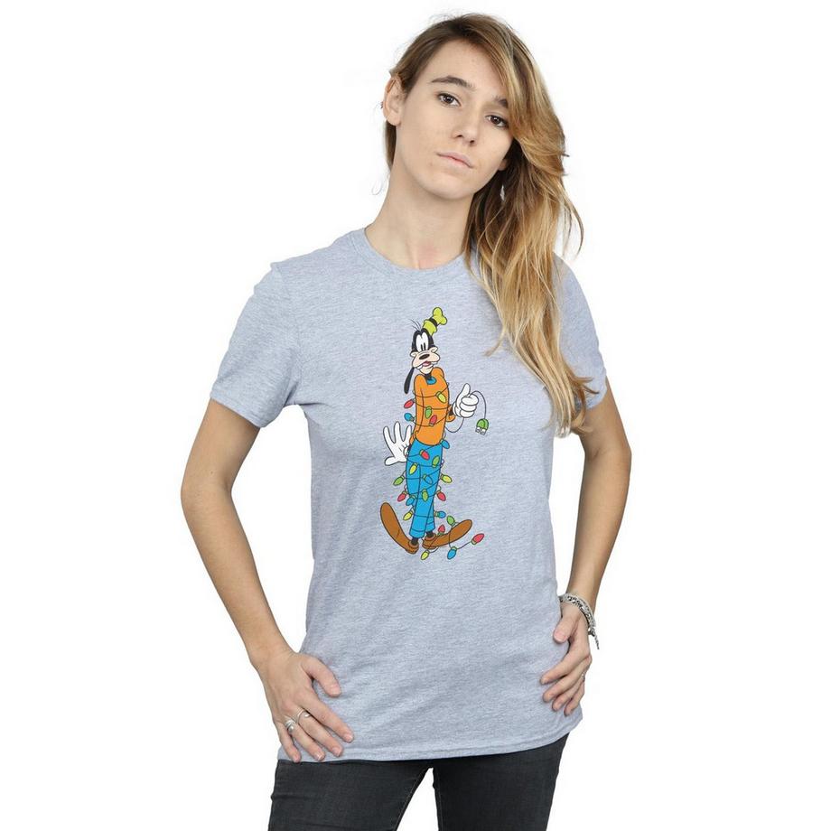 Disney Goofy Lumières de Noël T-Shirt  