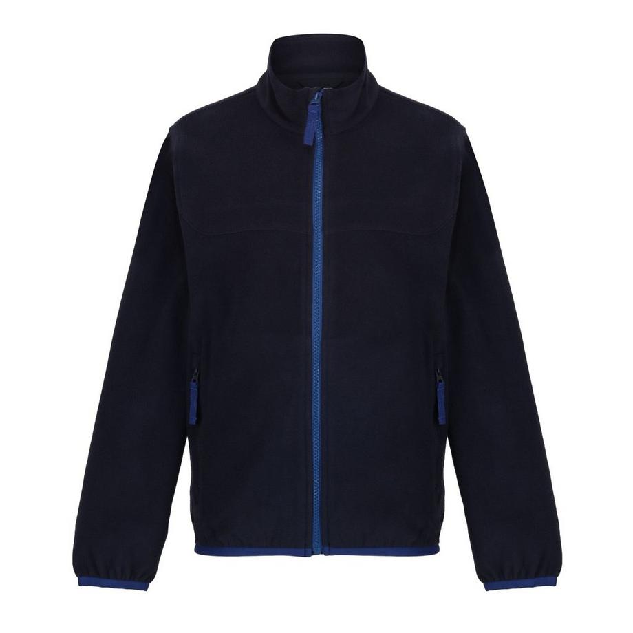 Fleecejacke Durchgehender Reißverschluss