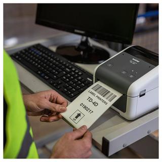 brother  TD-4520DN stampante per etichette (CD) Termica diretta 300 x 300 DPI 203 mm/s Cablato Collegamento ethernet LAN 