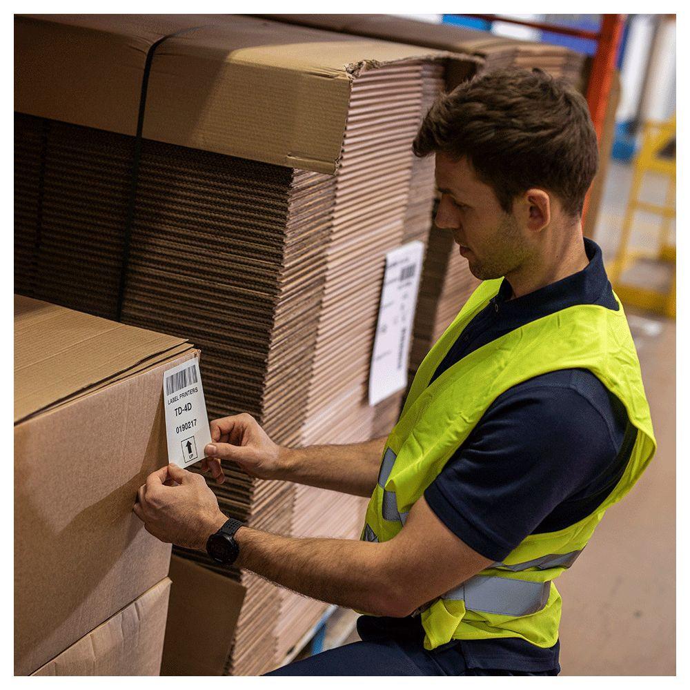 brother  TD-4520DN stampante per etichette (CD) Termica diretta 300 x 300 DPI 203 mm/s Cablato Collegamento ethernet LAN 