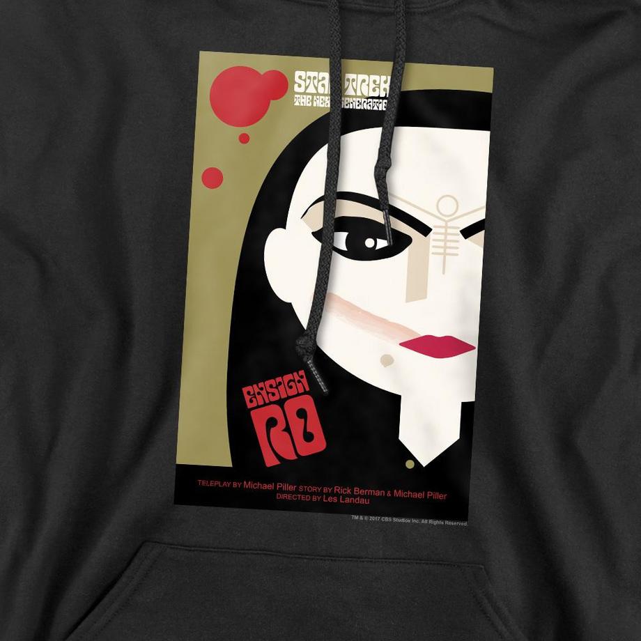 Star Trek The Next Generation Season 5 Episode 3 Felpa con cappuccio  