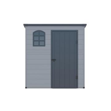 Casetta da giardino 2,12m² in Resina Antracite - NERIO