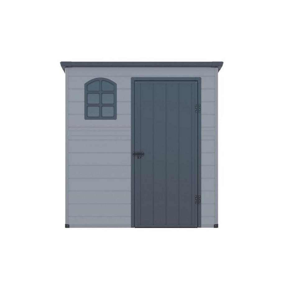 Gartenhaus Gerätehaus - 2,12 m² - Kunstharz - Anthrazit - NERIO