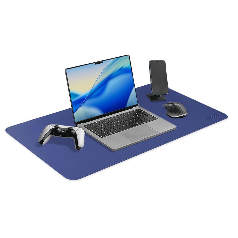 KAMA Premium Schreibtischmatte, Mousepad (Kunstleder)  