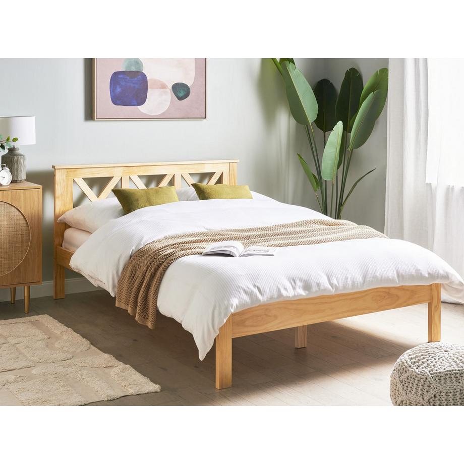 Beliani Letto en Legno di pino Classico TANNAY  