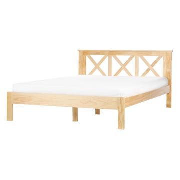 Letto con rete a doghe en Legno di pino Classico TANNAY