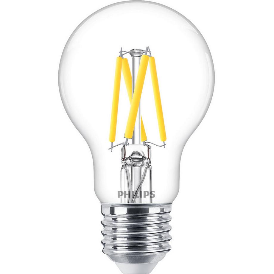 PHILIPS LED E27 Normal 3,4 W (40 W) Klar Dim WarmGl 470  