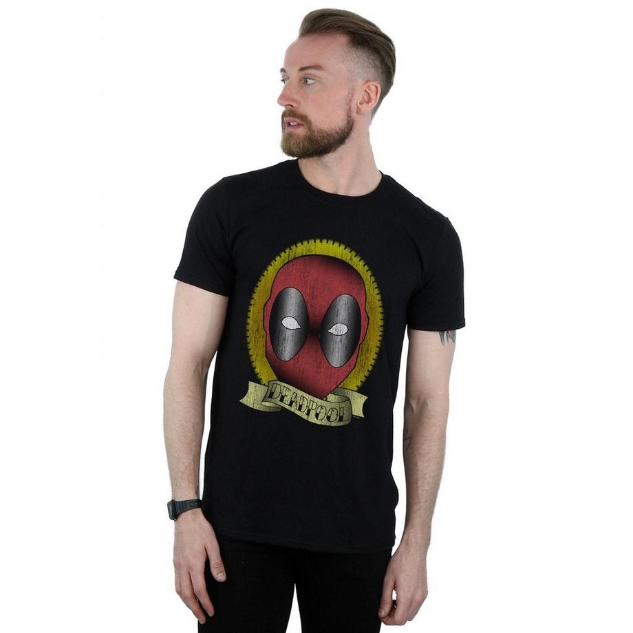 MARVEL Deadpool Tattoo Logo T-Shirt  