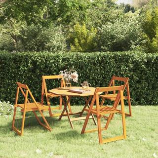 VidaXL Chaise de jardin bois d'acacia  