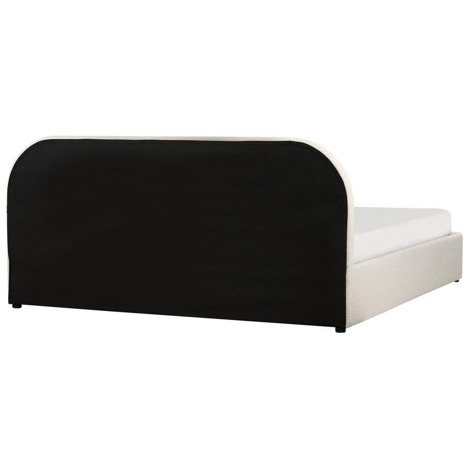 Beliani Lit ottoman en Bouclé Moderne QUILLIEN  