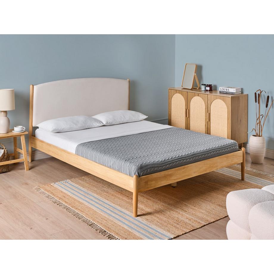 Beliani Letto en Legno di pino Minimalista CLAIRAC  