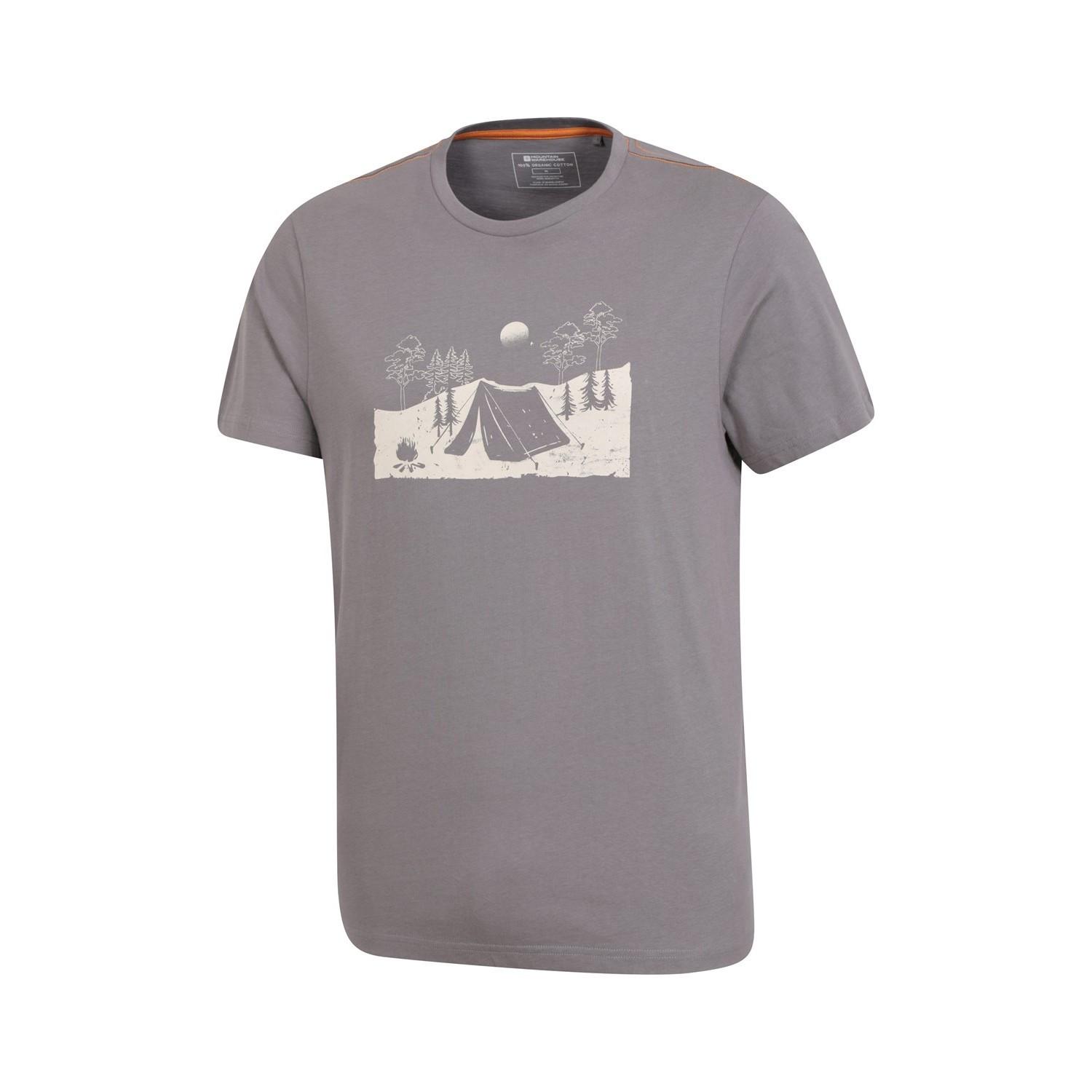 Mountain Warehouse Camping Sketch T-Shirt  