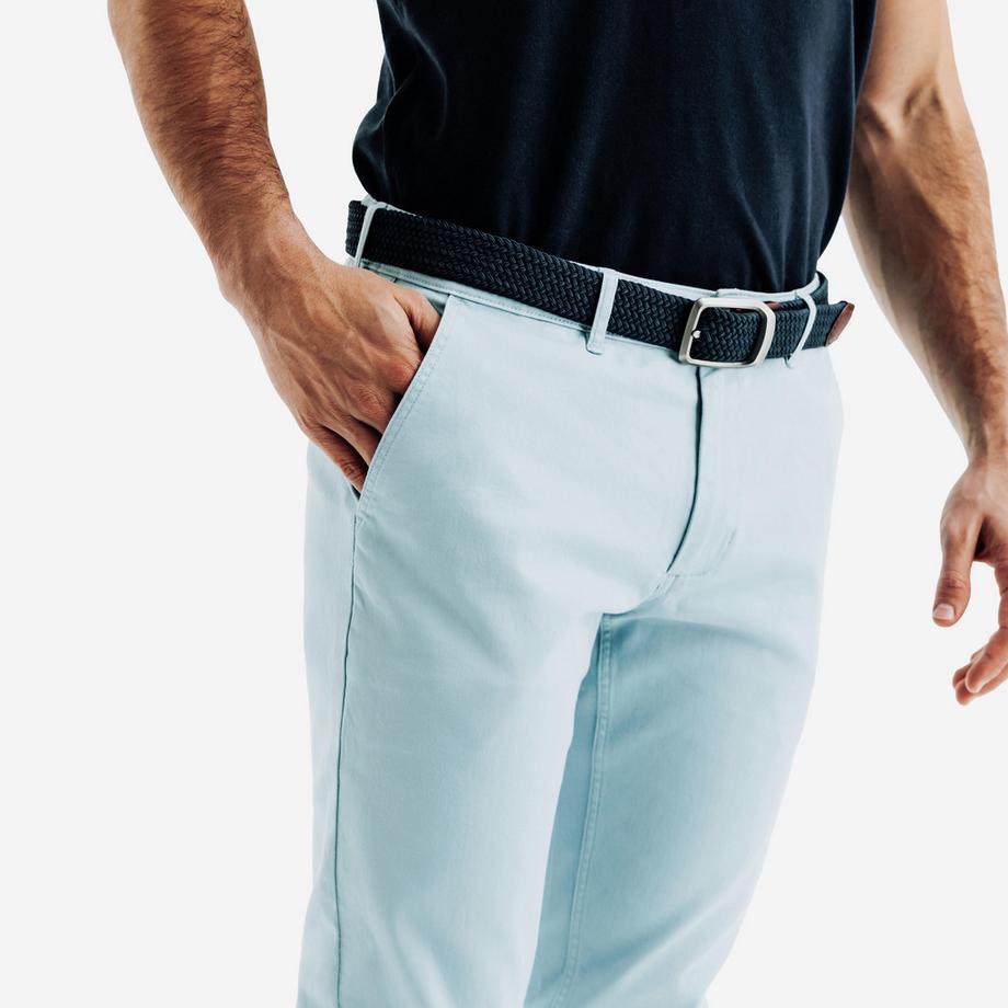 INESIS  Pantalone chino MW500 uomo golf elasticizzato cotone 