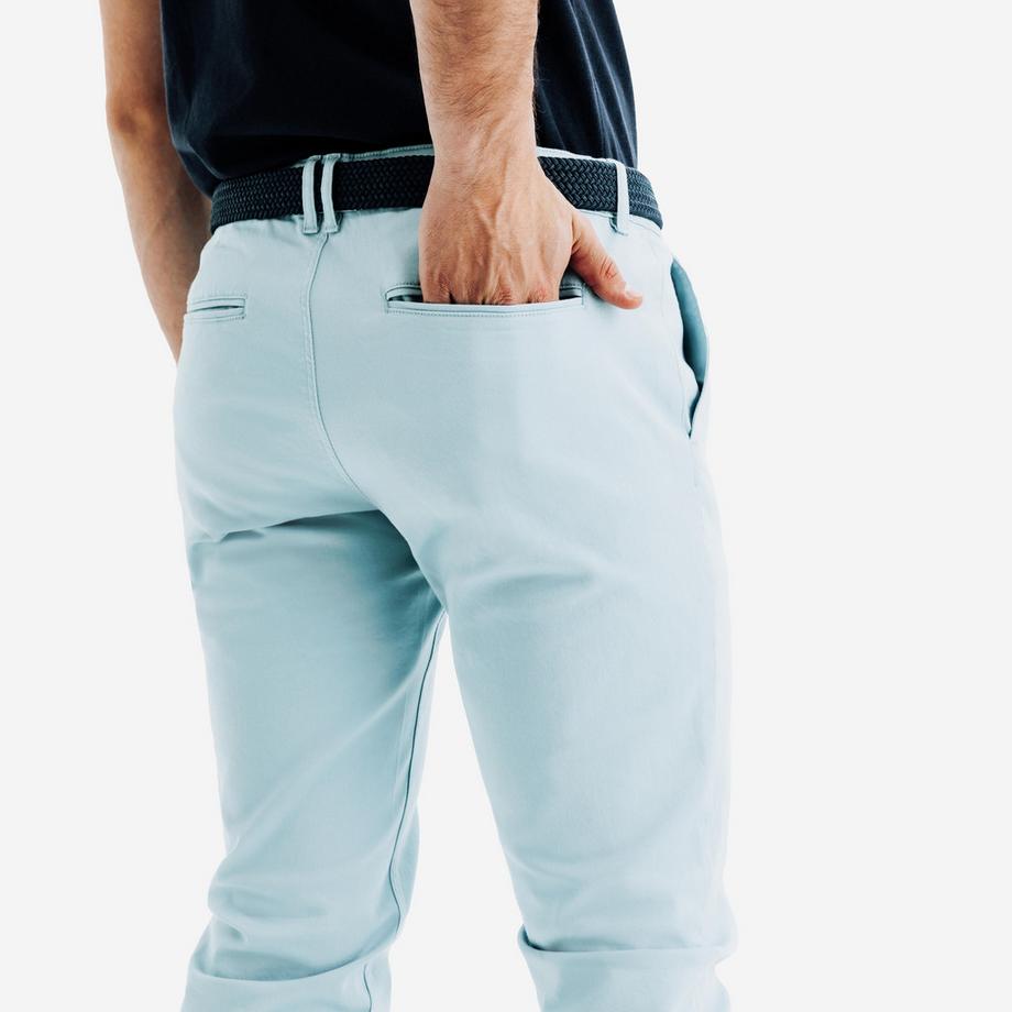 INESIS  Pantalone chino MW500 uomo golf elasticizzato cotone 