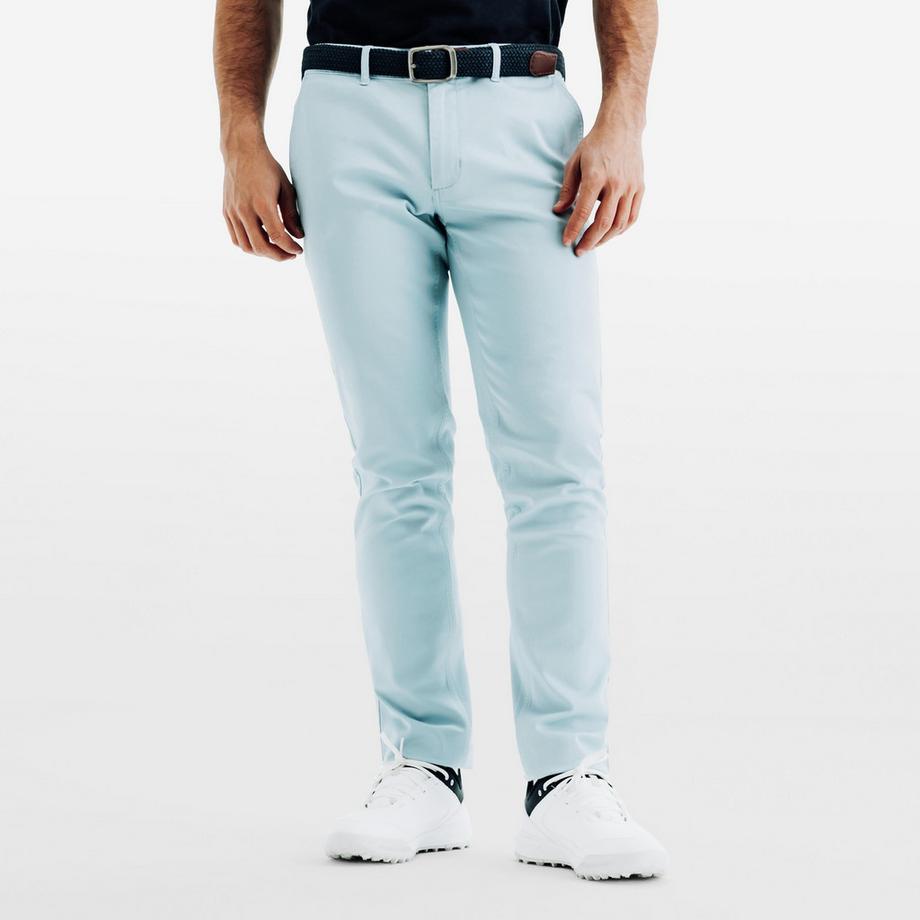 Pantalone chino MW500 uomo golf elasticizzato cotone