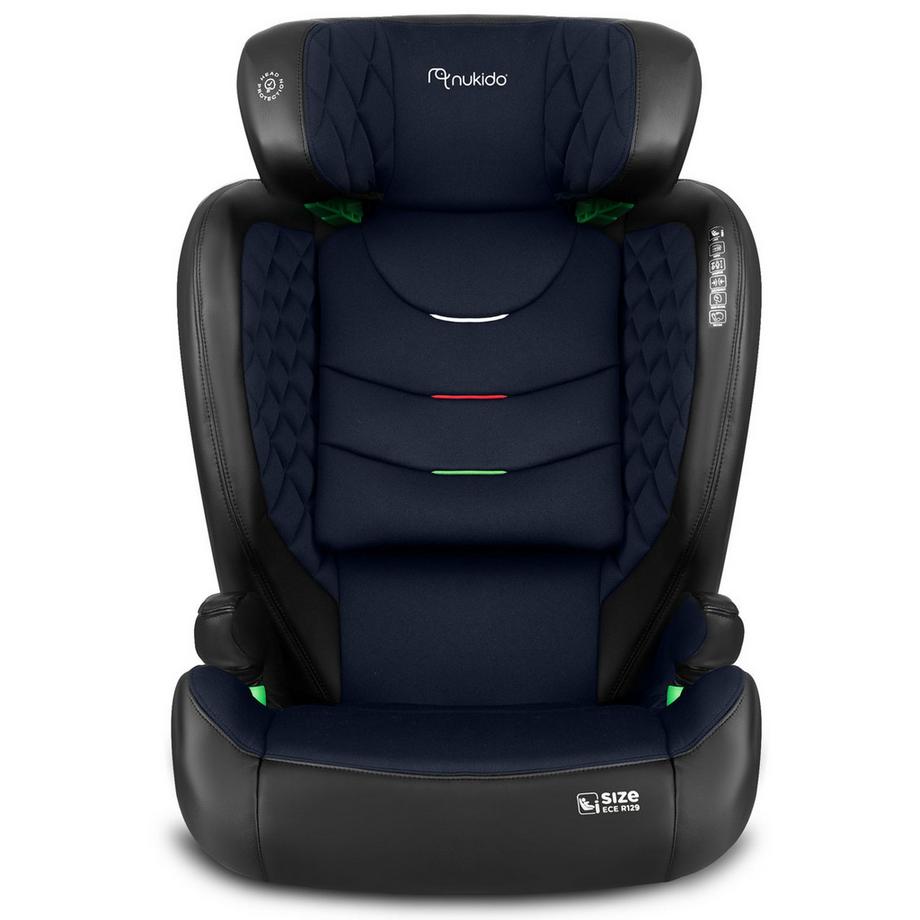 B2X  Siège auto Nukido Louis noir et bleu marine 15-36 kg ISOFIX 