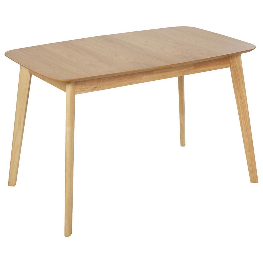 Beliani Tavolo da pranzo estensibile en Fibra a media densità (MDF) Scandinavo MADOX  