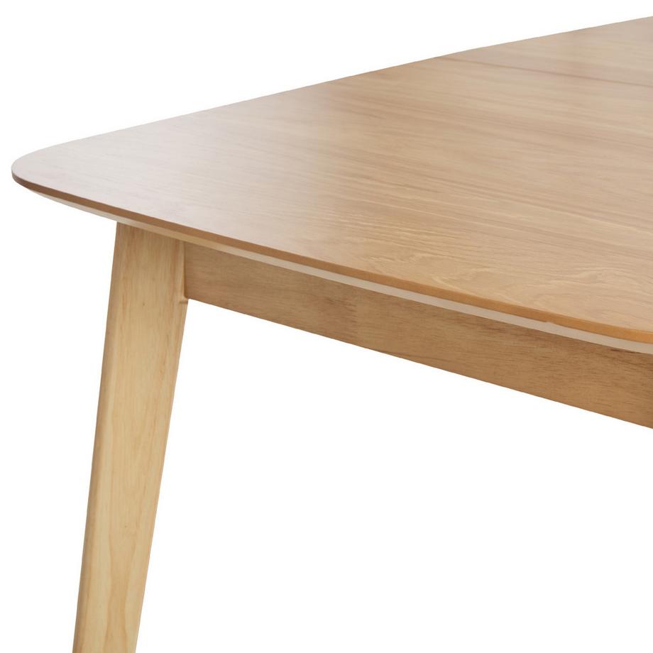 Beliani Tavolo da pranzo estensibile en Fibra a media densità (MDF) Scandinavo MADOX  