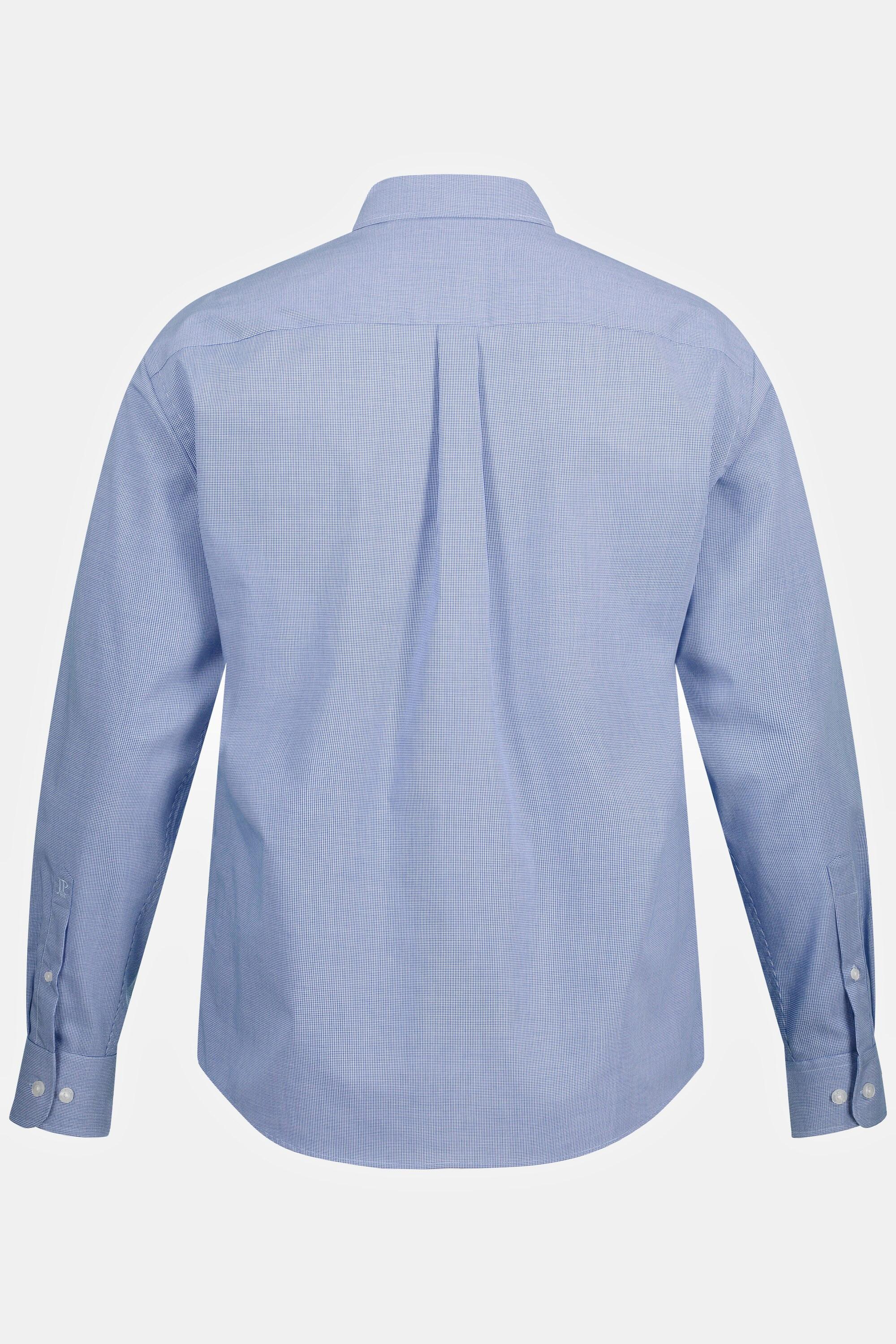 JP1880  Chemise facile à repasser de la collection Business, manches longues et col italien - coupe Modern Fit 