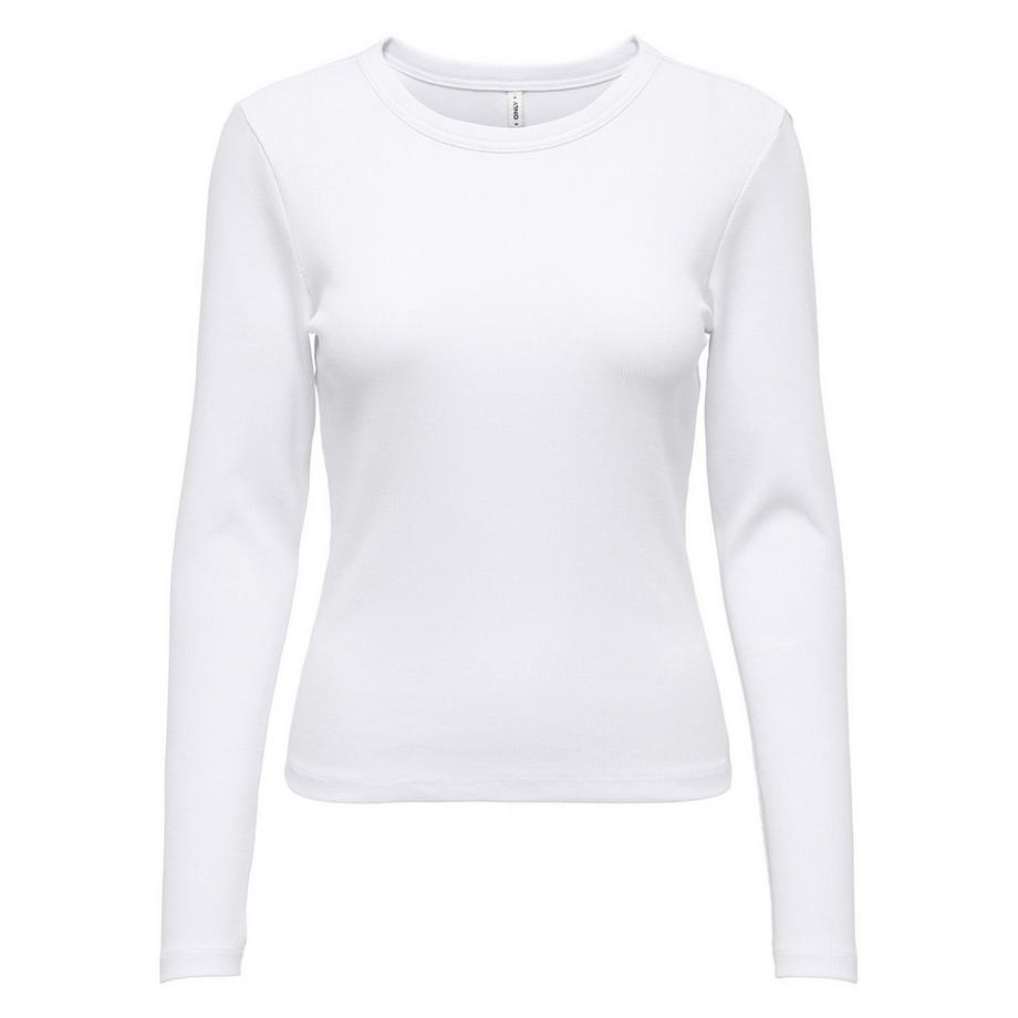 Longsleeve  1er Pack Figurbetont-NLVAL O-NECKT SWEAT