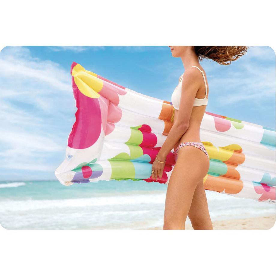 B2X  Materassino da bagno Flowers Intex 59720 