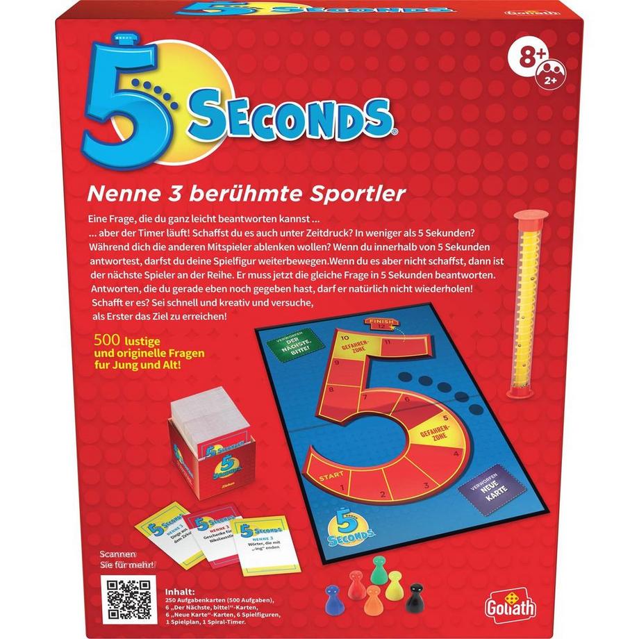 Max Bersinger  Kartenspiel 5 Seconds 
