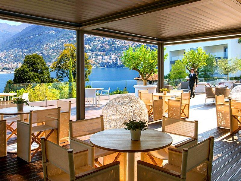 Smartbox  Menu VIP 7 plats pour 2 au restaurant 5* The View Lugano en Suisse - Coffret Cadeau 