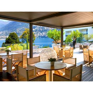 Smartbox  Menu VIP 7 plats pour 2 au restaurant 5* The View Lugano en Suisse - Coffret Cadeau 