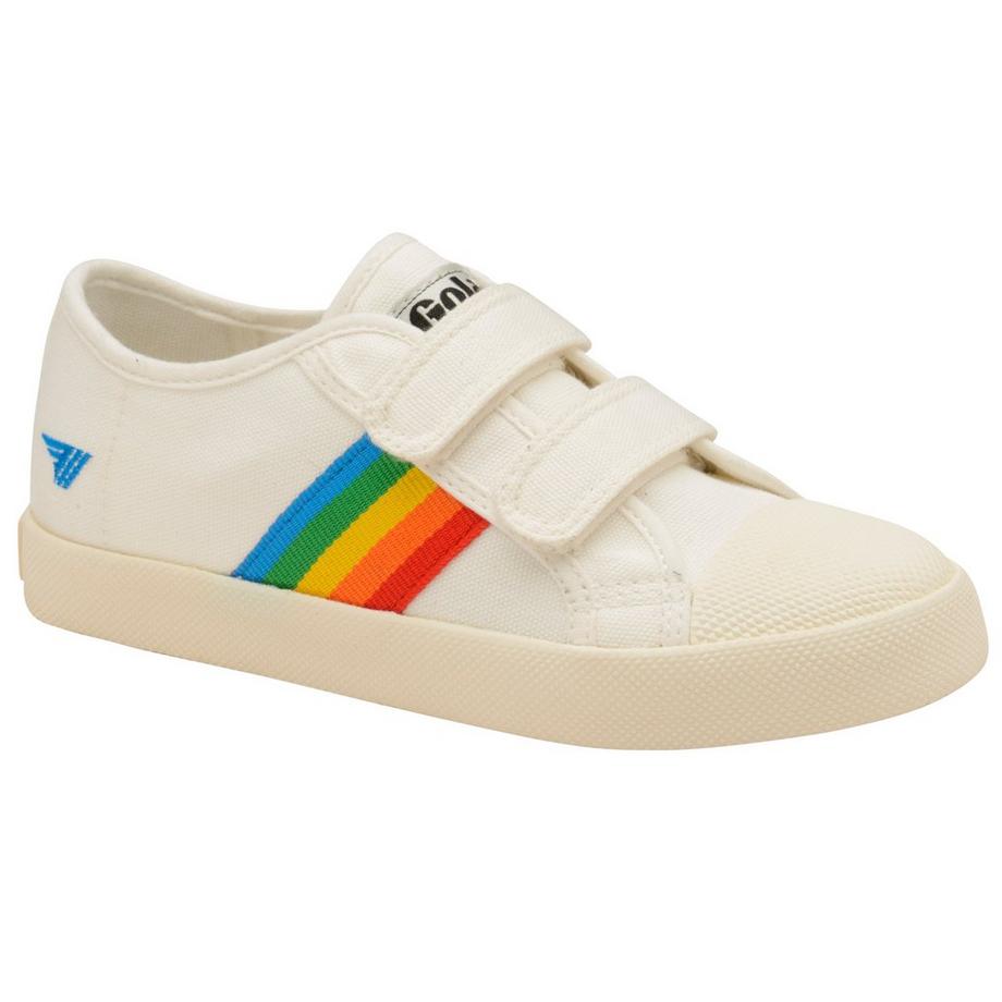 gola Coaster Rainbow Velcro Baskets Enfant  