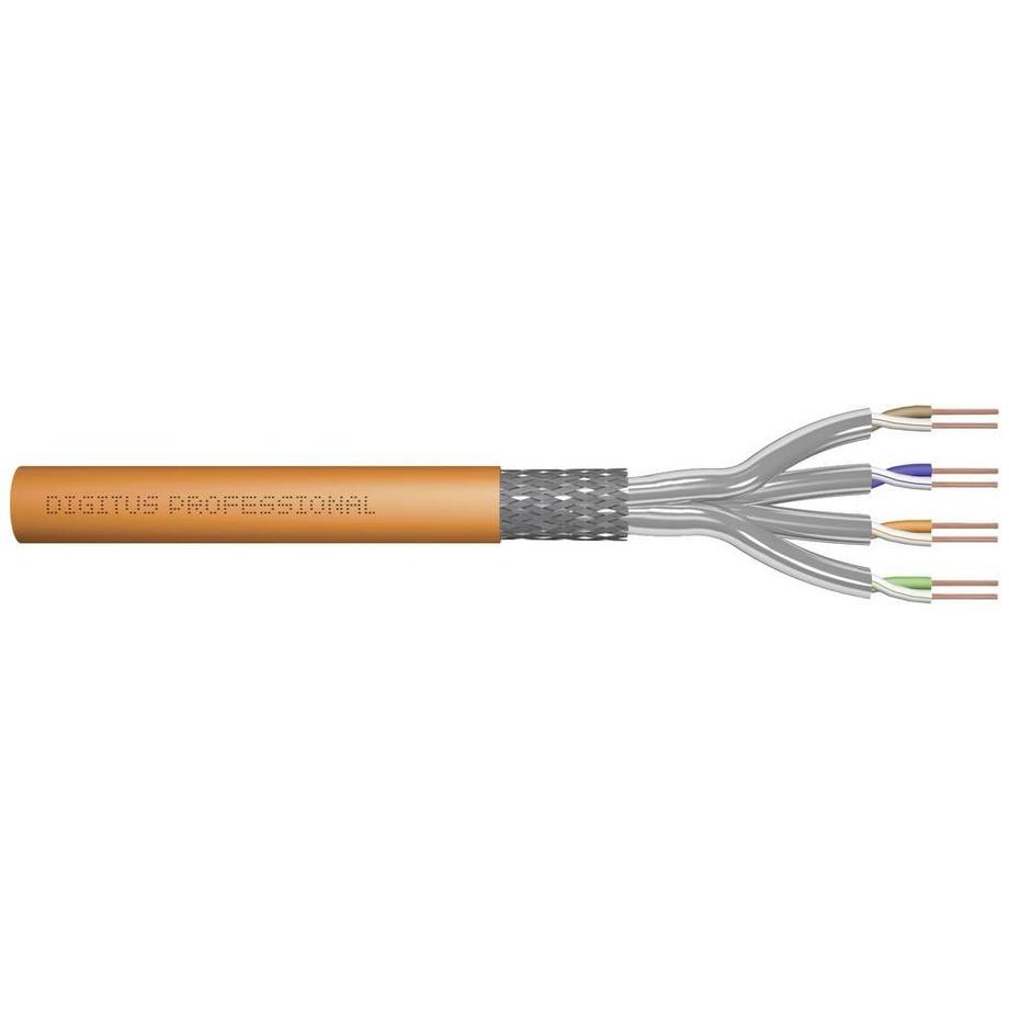 Cat.7 S/FTP installation cable, 25 m, simplex, Dca-s1a,d0,a1