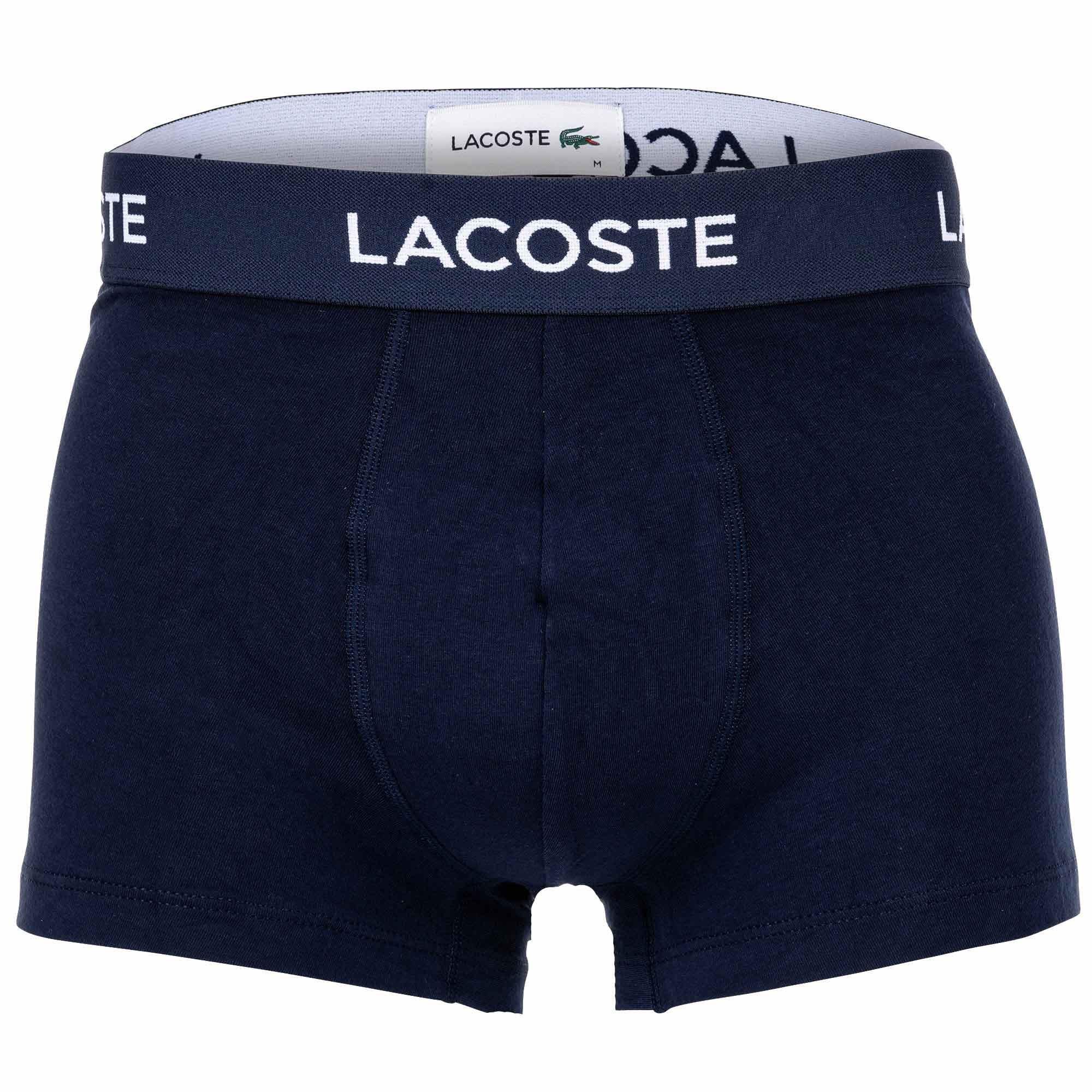 LACOSTE Stretch Boxershorts 3er Pack  