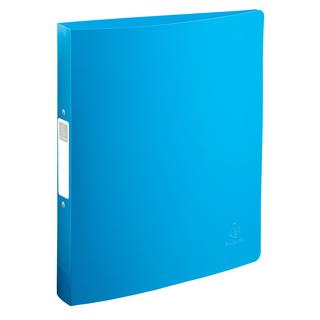 Exacompta Ringbuch A4 Maxi mit 2 Ringen 30mm, Recycling-PP, BeeBlue - x 12  