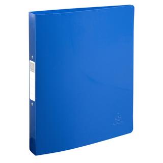 Exacompta Ringbuch A4 Maxi mit 2 Ringen 30mm, Recycling-PP, BeeBlue - x 12  