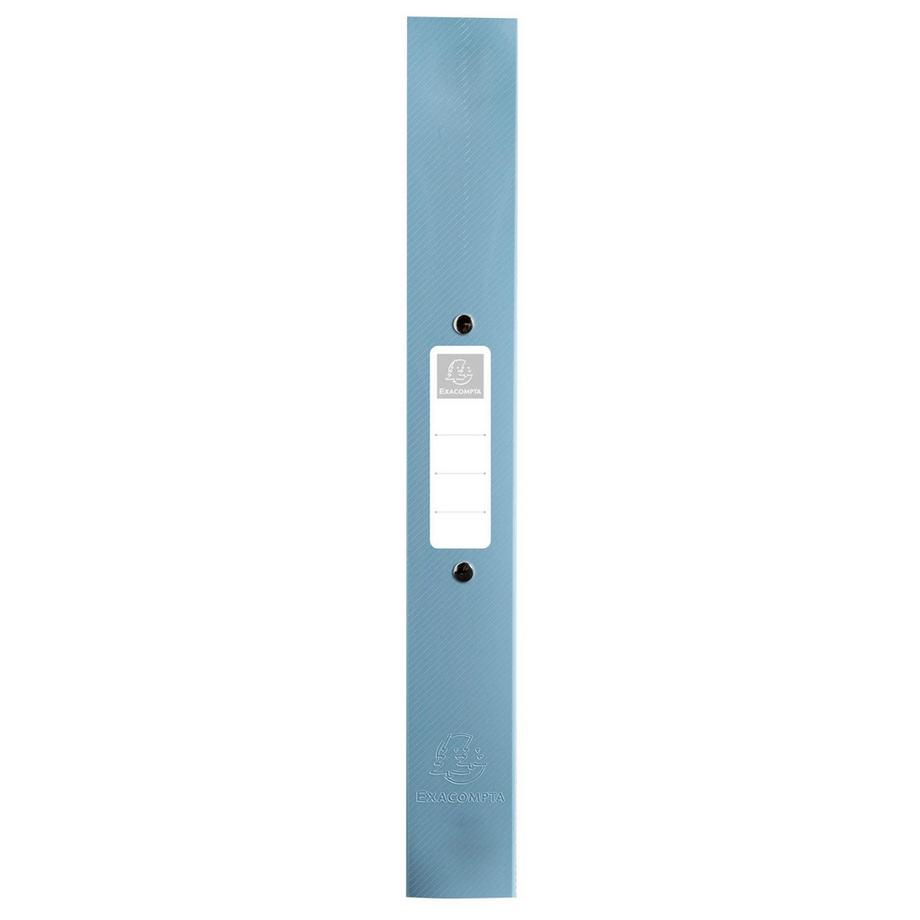 Exacompta Ringbuch A4 Maxi mit 2 Ringen 30mm, Recycling-PP, BeeBlue - x 12  