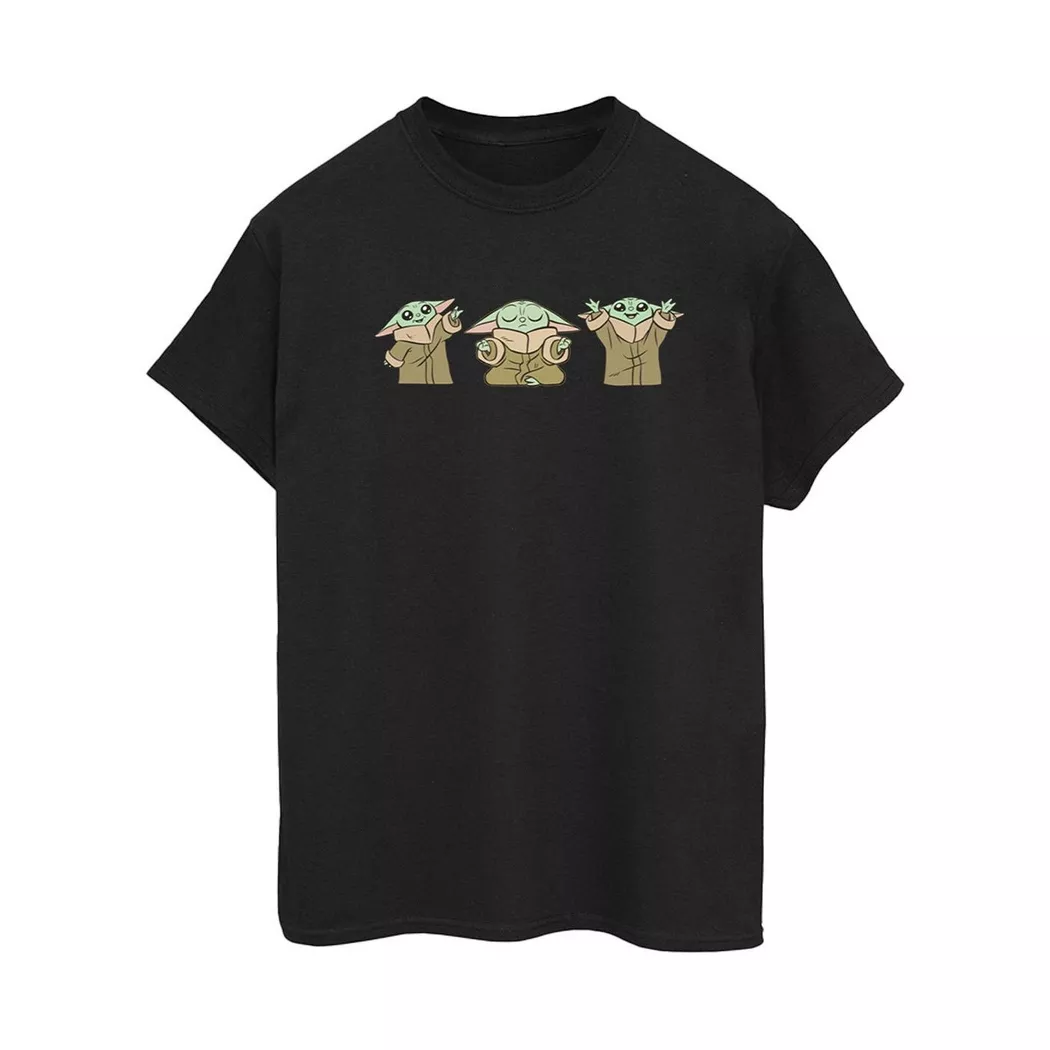 STAR WARS - The Mandalorian TShirt, für Damen, Schwarz, Größe S