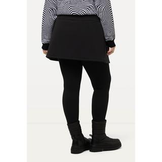 Ulla Popken A-Linien Rock Webfell-Futter Elastikbund High Waist  