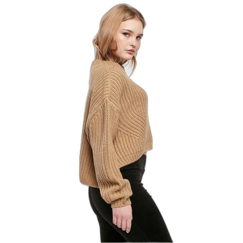 URBAN CLASSICS Oversize Pullover mit Stehkragen  