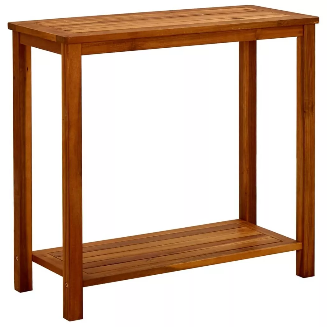 Table console de jardin 80x35x75 cm Bois d acacia solide