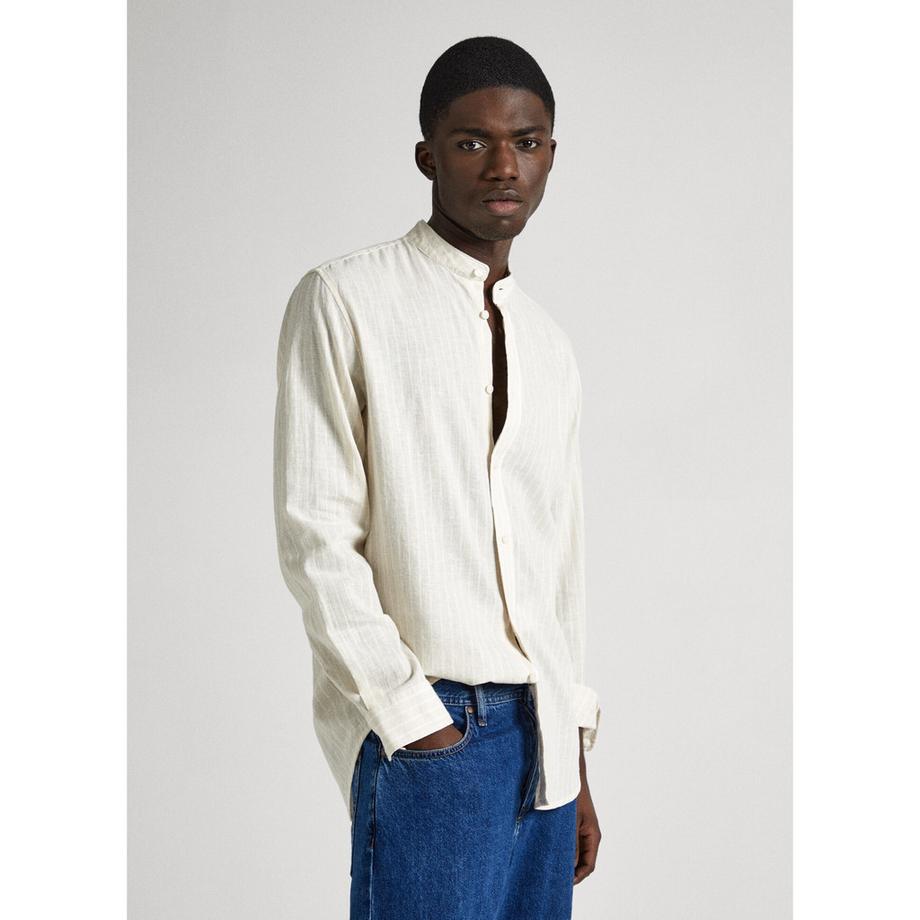 Pepe Jeans London Pamphill Chemise Rayée Manches Longues  