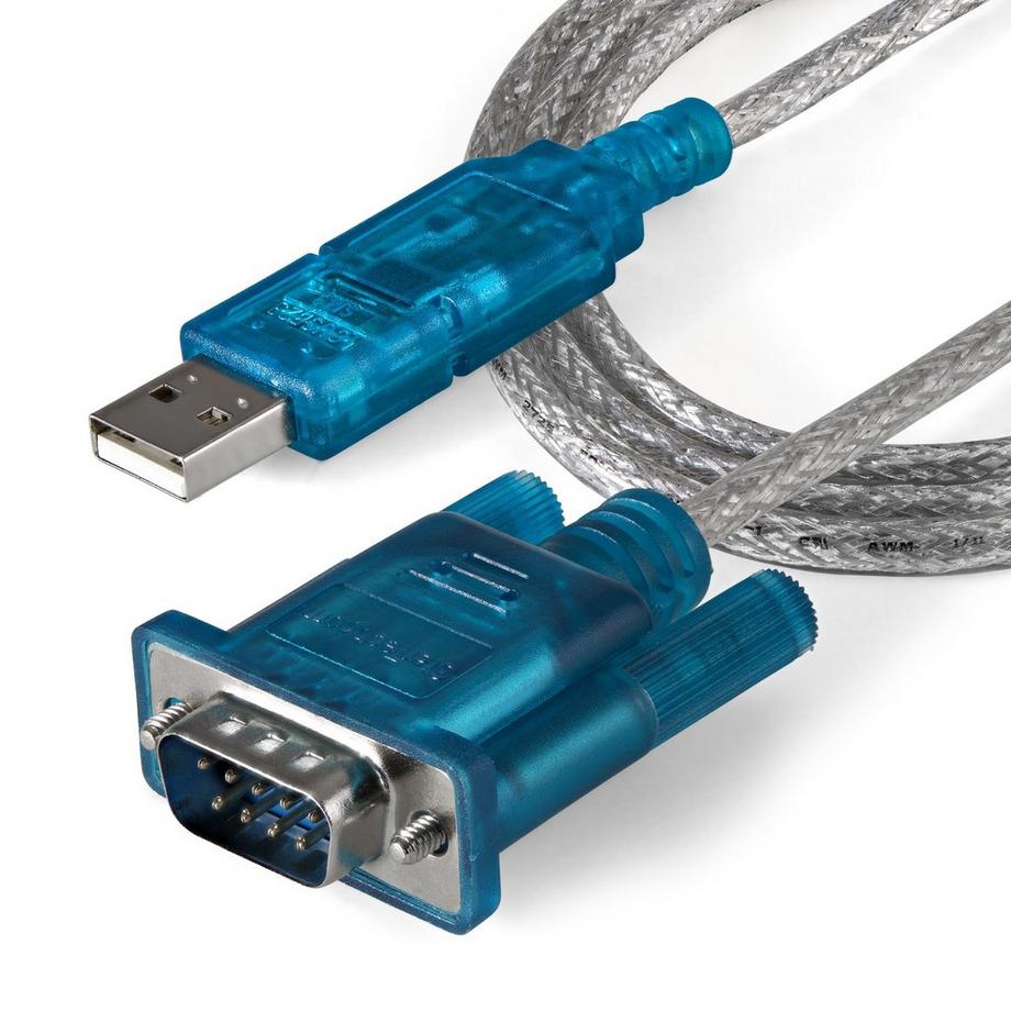 STARTECH.COM  StarTech.com USB 2.0 auf Seriell Adapter Kabel - USB zu RS232  DB9 Konverter 0,9m 
