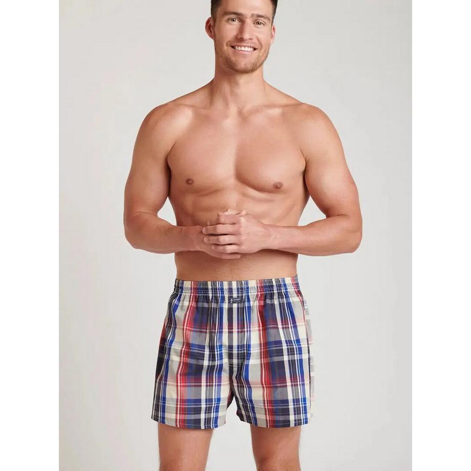 JOCKEY Boxer Tissé Motif Carreaux  