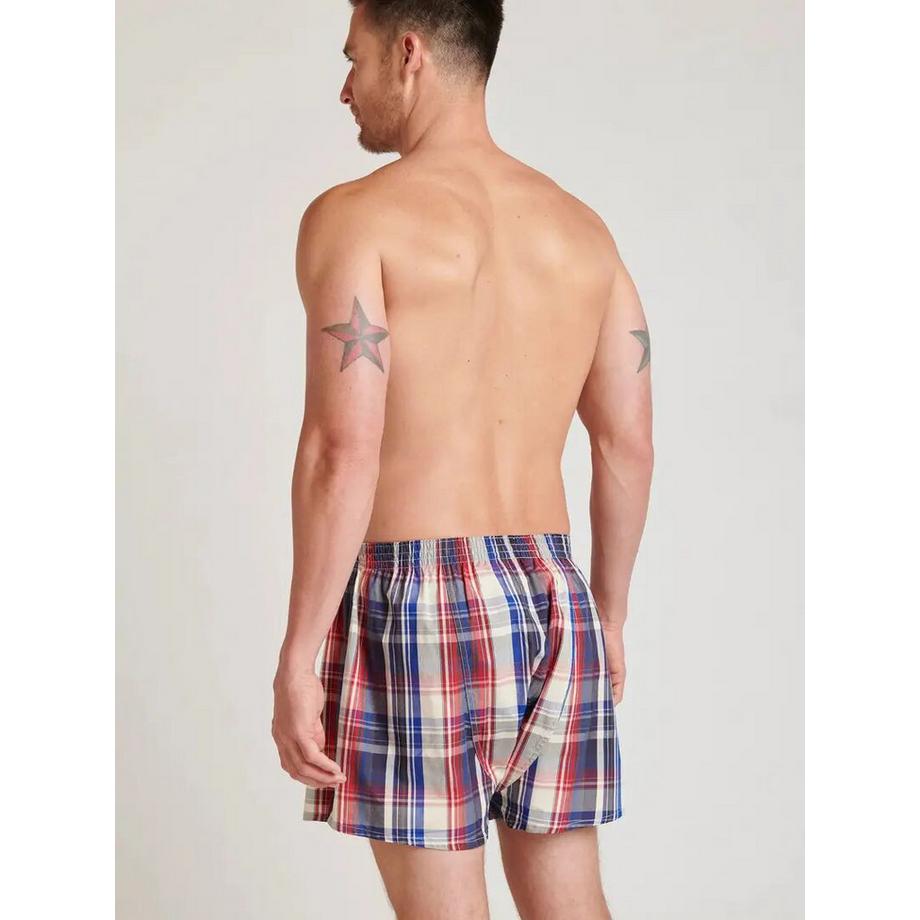 JOCKEY Boxer Tissé Motif Carreaux  