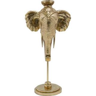 KARE Design Candeliere Testa di Elefante oro 49  