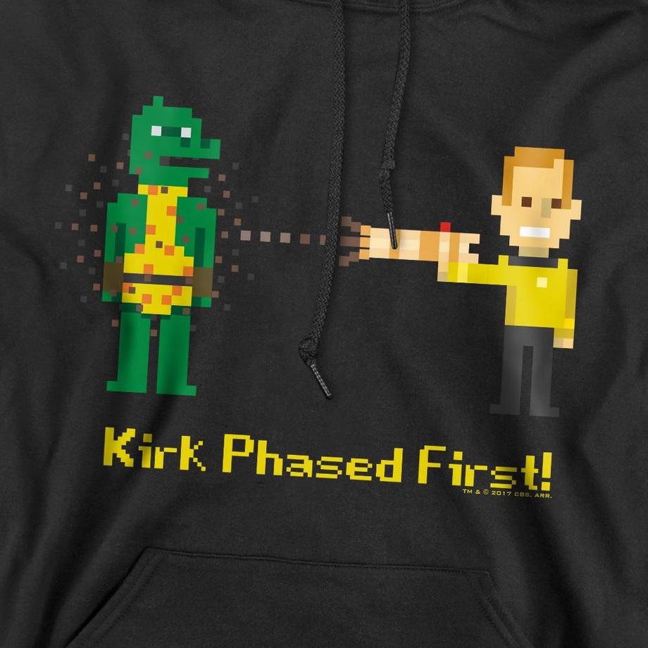 Star Trek Kirk Phased First Felpa con cappuccio  