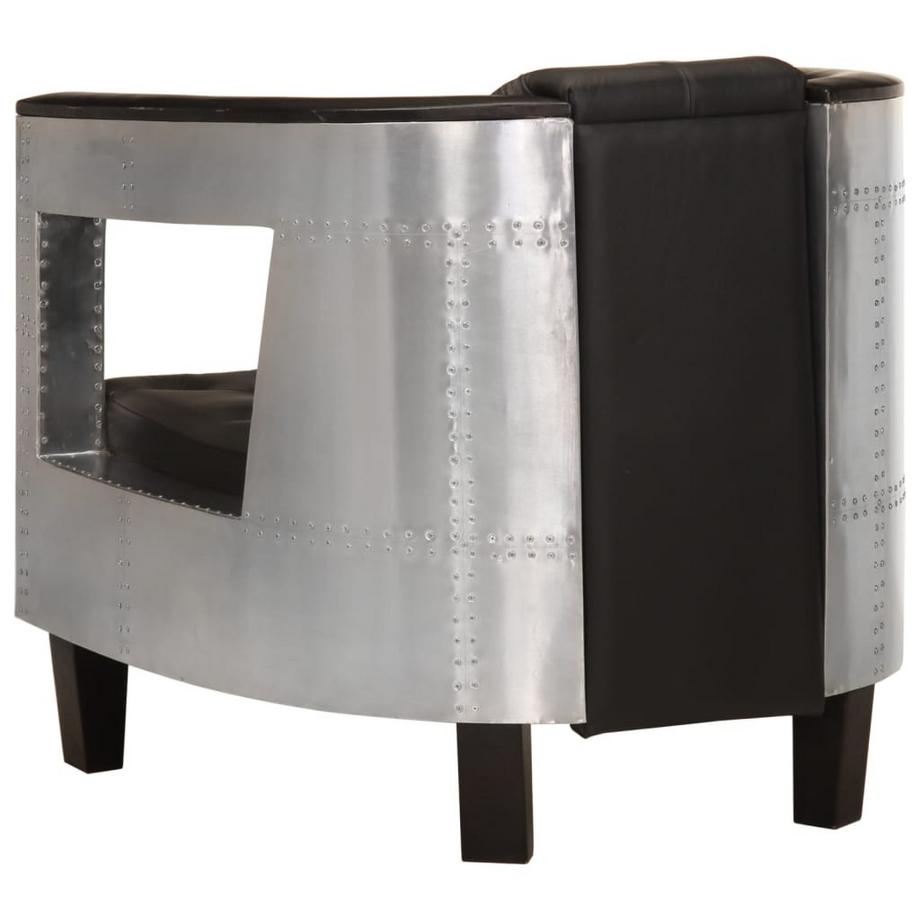 VidaXL Fauteuil cuir  