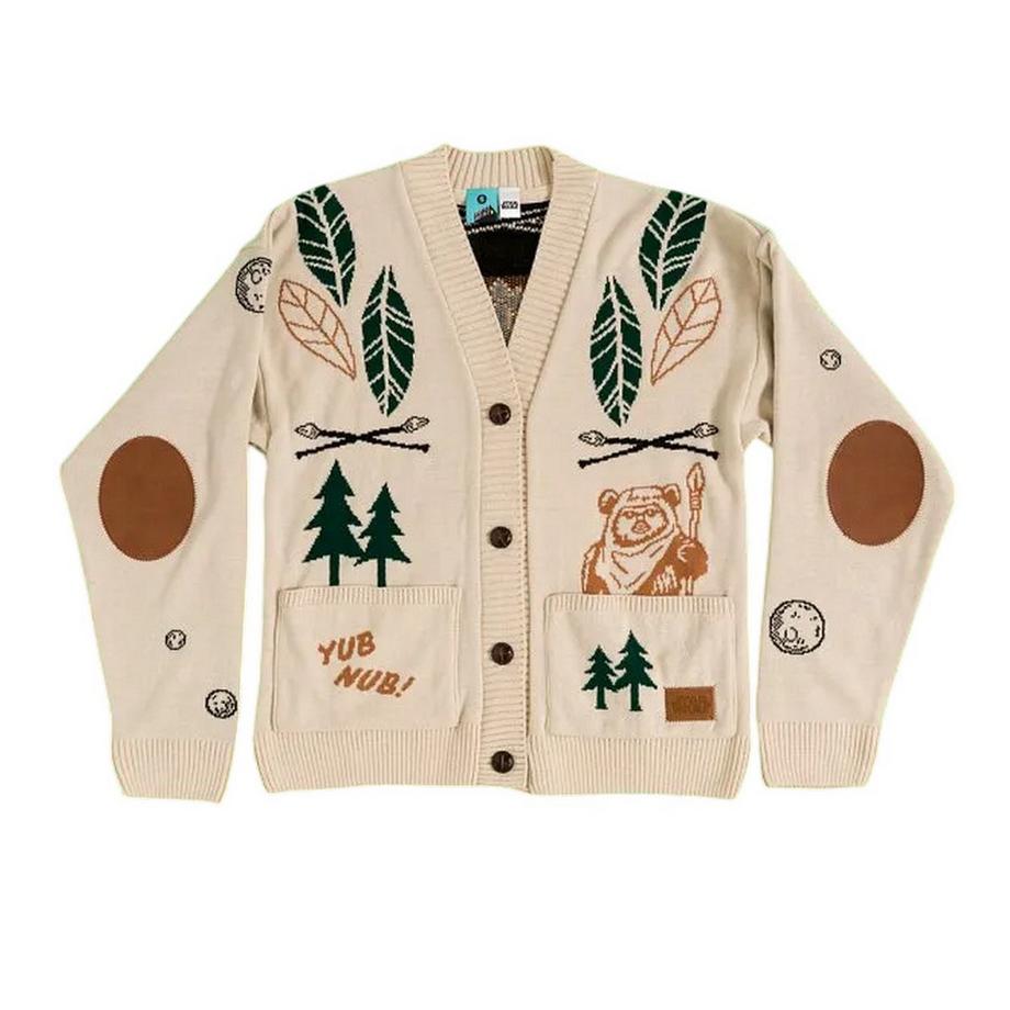 Cardigan motif Ewok motiftyle Forêt