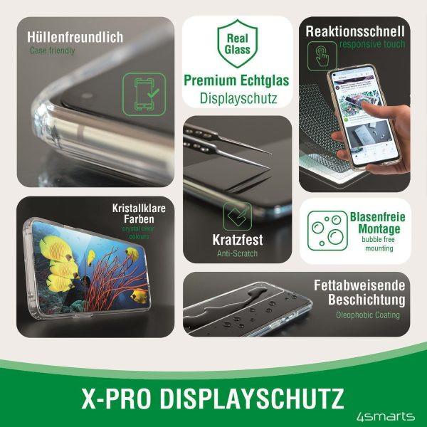 4smarts  456392 Display-/Rückseitenschutz für Smartphones Klare Bildschirmschutzfolie Samsung 1 Stück(e) 